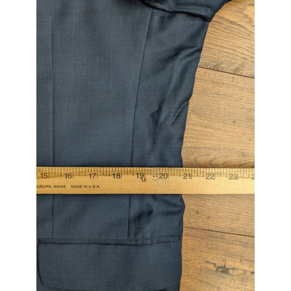 NWT Jack Victor 3Sixty5 Mens Wool Performance Blazer Navy Blue‎ Size 42L